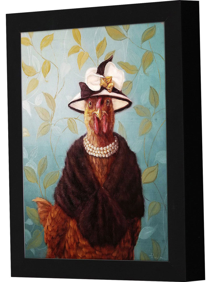 Uptown Chick Non-Glass Framed Art