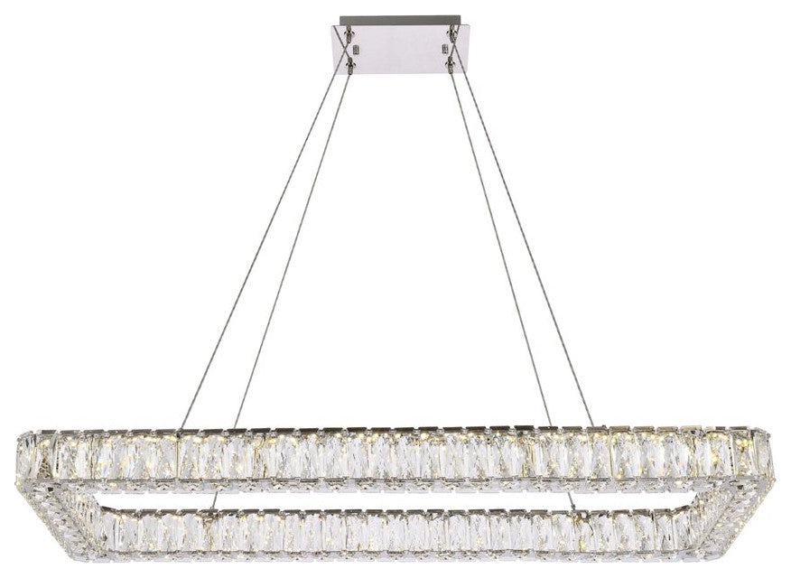 Modern Chrome 1-Light Pendant