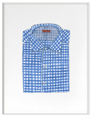 Shirt 3 Fine Art Print, White, 37"x29"