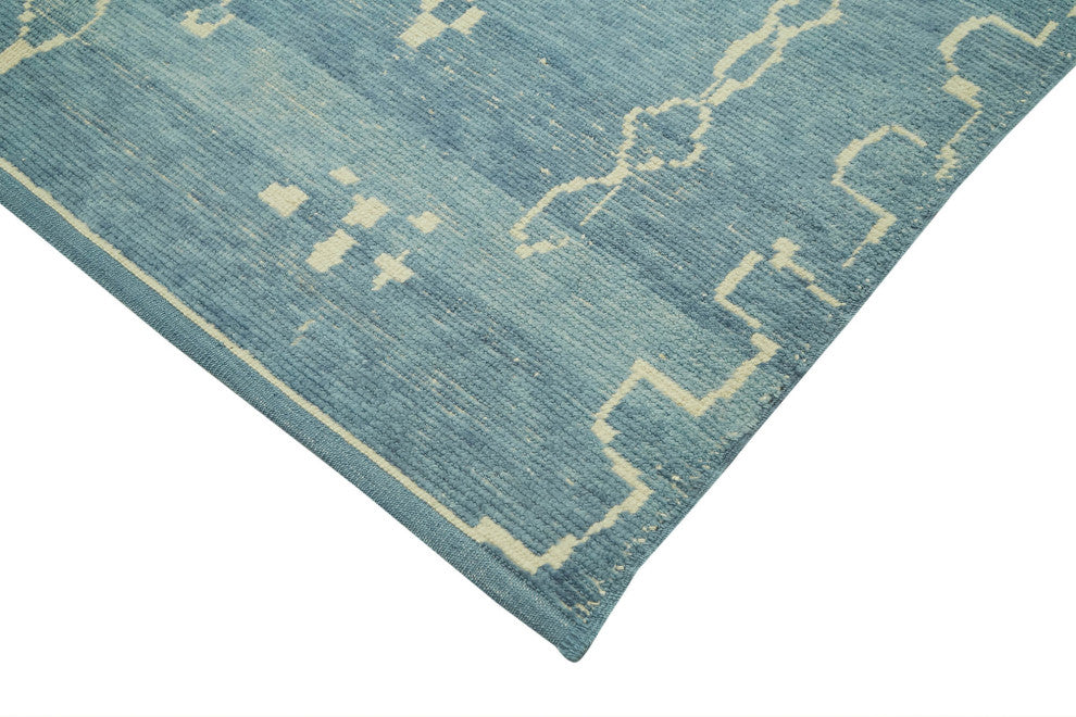 Rug N Carpet - Handmade Unique 6' 5'' x 9' 4'' Moroccan Area Rug