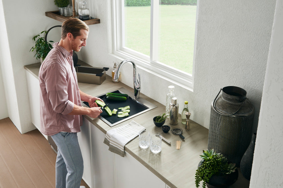 Ruvati RVQ5210 15x20 Marine Grade T-316 Workstation RV Boat Outdoor Sink