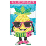 Crazy Leg Hello Summer Pineapple, 24"