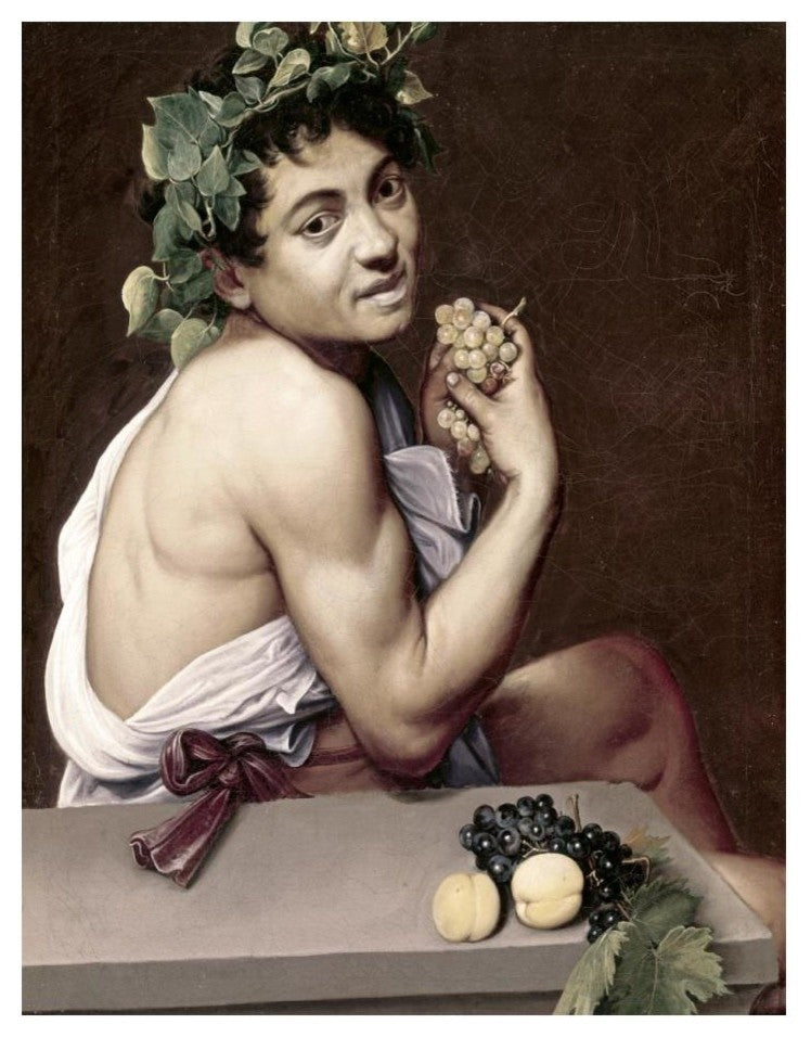 "Sick Bacchus" Digital Paper Print by Caravaggio, 19"x24"