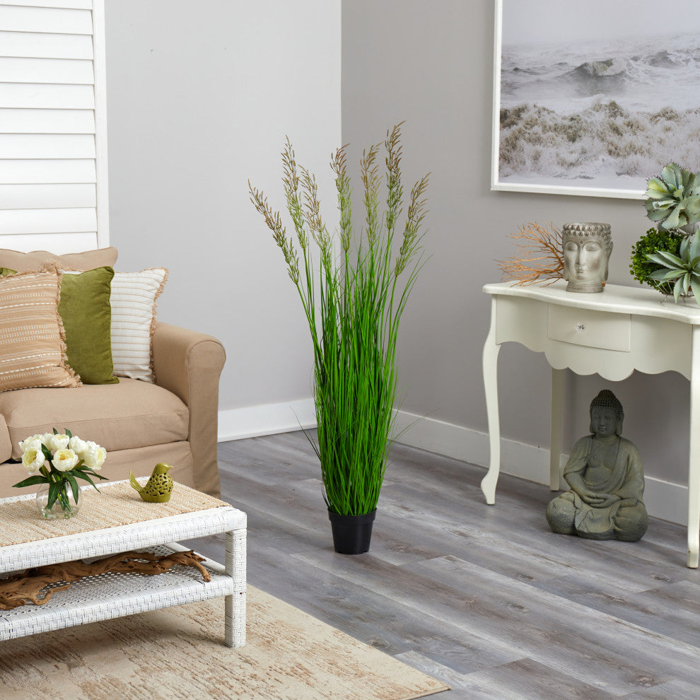 4.5' Plume Grass Artificial Plant
