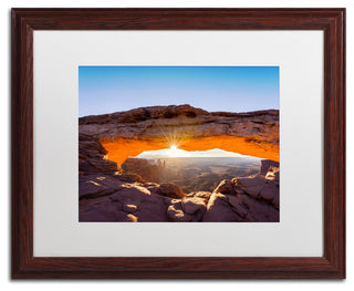 Blanchette Photography 'Lighted Frame', Wood Frame, White Matte, 20"x16"