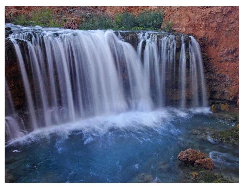 "Rock Falls, Havasu Canyon, Arizona" Paper Print by Tim Fitzharris, 26"x20"