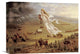 "American Progress" Stretched Canvas Giclee by John Gast, 16"x12"