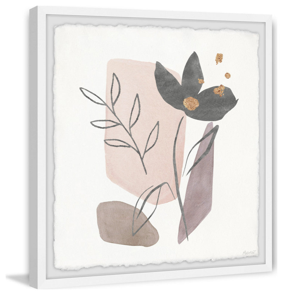 "Autumn Gold" Framed Painting Print, 12x12