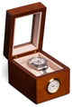 Cherry Wood Watch Box, Quartz Movement Clock
