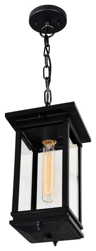 Oakwood 1 Light Outdoor Black Pendant