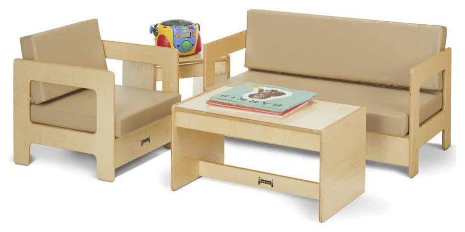 Jonti-Craft Living Room Couch, Wheat