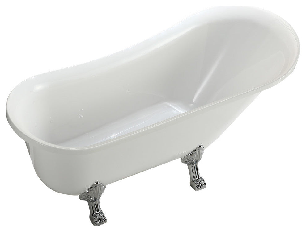 Jacqueline 70" x 30" Soaking Bathtub