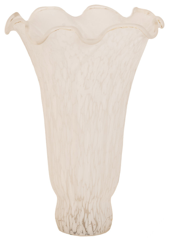 Meyda lighting 10171 4"W X 6"H White Pond Lily Shade