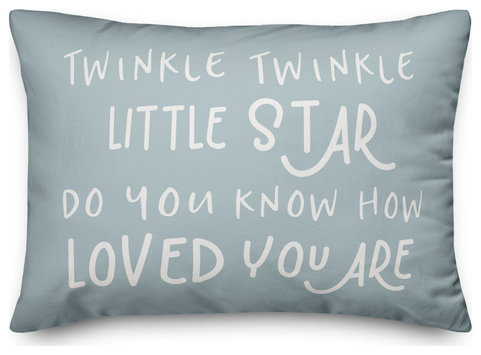 Twinkle Little Star 14x20 Spun Poly Pillow