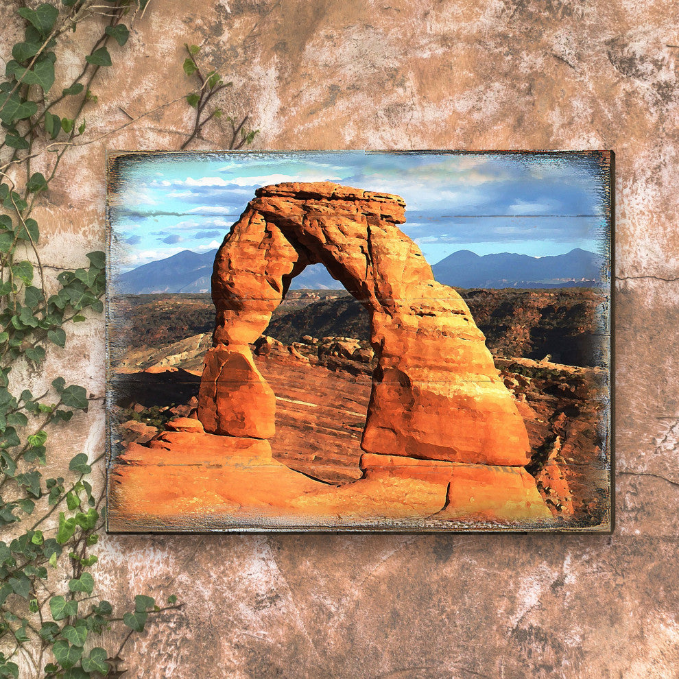 Grand Canyon Wooden Block, 48 X 36