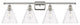 Innovations 516-4W-PN-GBC-82-LED 4 Light Bath Vanity Light, Polished Nickel