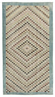 Rug N Carpet - Handmade Oriental 4' 8'' x 8' 7'' Low Pile  Vintage Rug