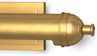 Devon Picture Light Small, Natural Brass