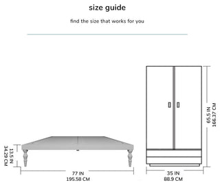 Rhonda Platform Bed, Whitewash, King