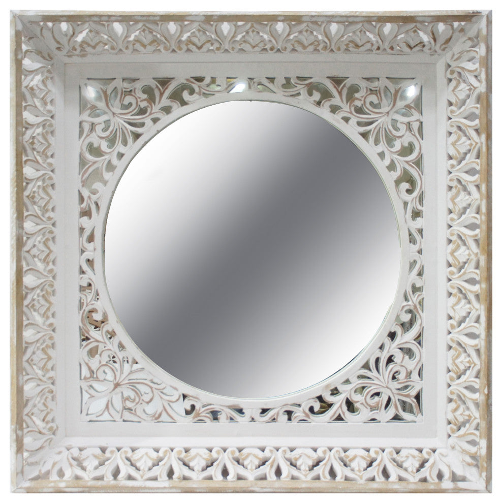Kenroy 60578WHWDG Mirror, Mariane