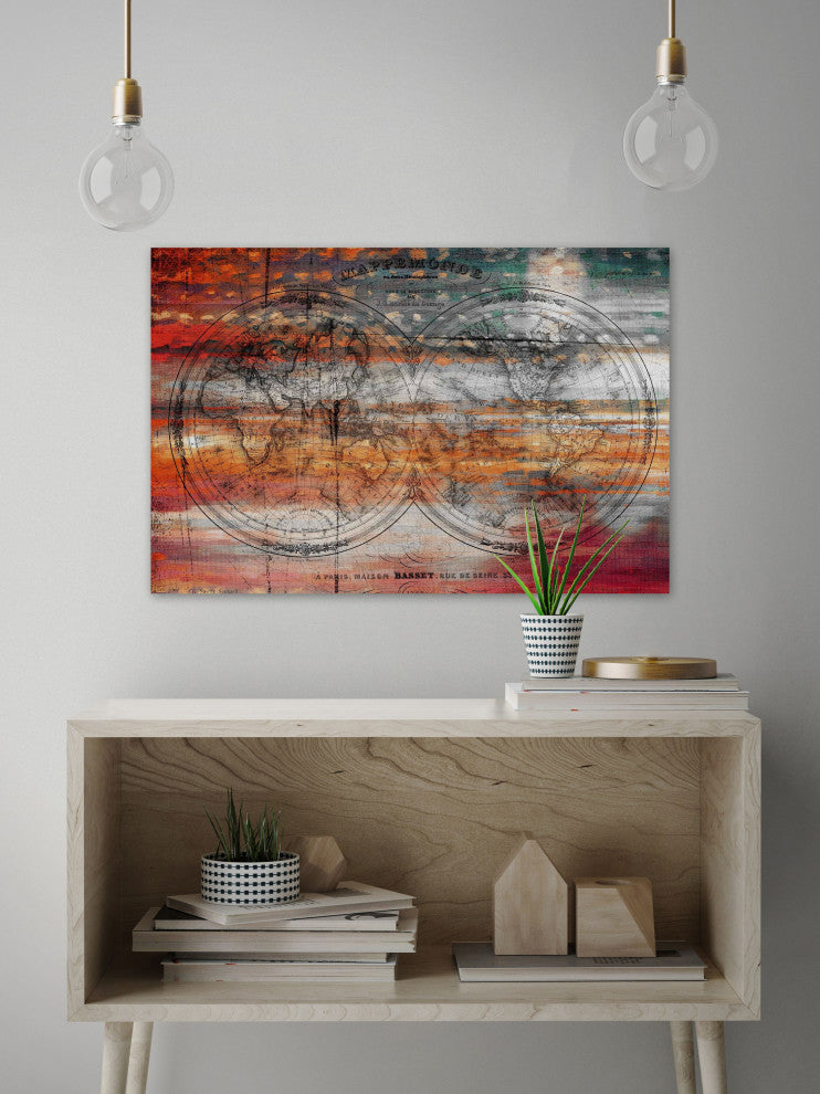 "Old World Red" Fine Art Canvas Print, 60"x40"
