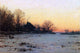 Charles Harold Davis Winter Twilight, Gallery Wrapped Canvas Print, 18"x27"