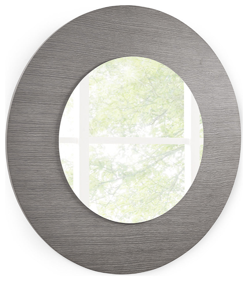 Mirror, All Gray Oak Veneer