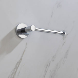 Circular 2-Piece Bathroom Hardware Set, Chrome