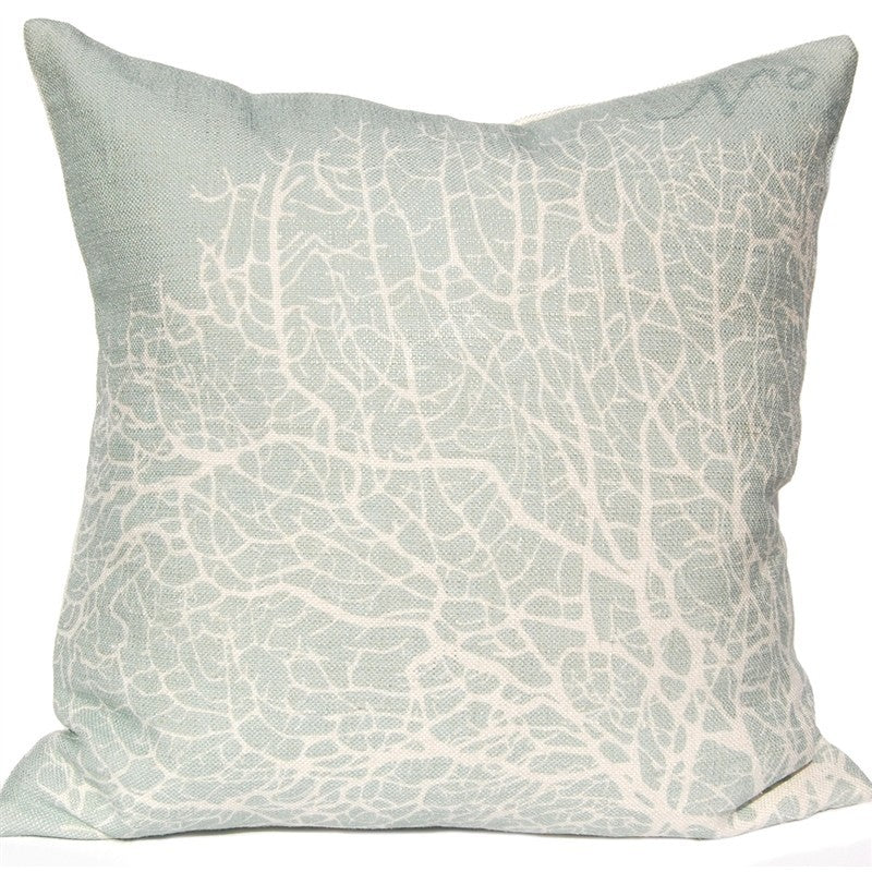 Seafan Pillow, Silverberry