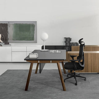 Ergonomic Office Mesh Chair with Lumbar Support Adjustable Armchair Tall Back