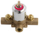 Kingston Brass Pressure Balanced Tub and Shower Valve, Polished Chrome