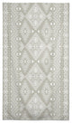 Brown and White Pattern 58x102 Tablecloth