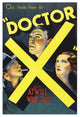 "Vintage Film Posters: Doctor X" Digital Paper Print, 26"x38"