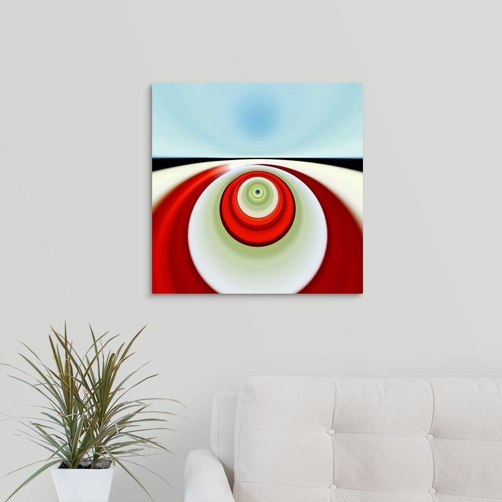 "Here Comes the Sun" Wrapped Canvas Art Print, 20"x20"x1.5"