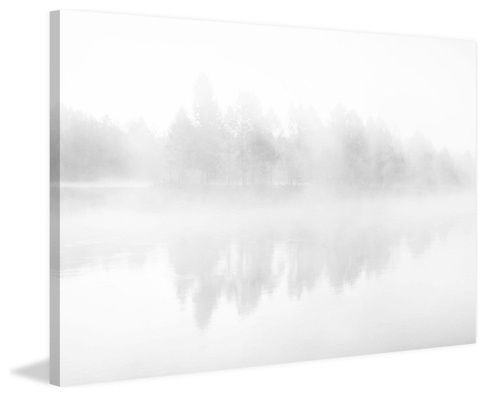 Icy Reflections Print on Canvas, 45x30 cm