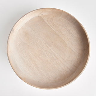 Bowie Footed Bowl, Whitewashed