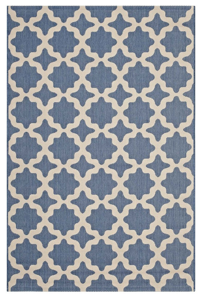 Cerelia Moroccan Trellis 8x10 Indoor and Outdoor Area Rug