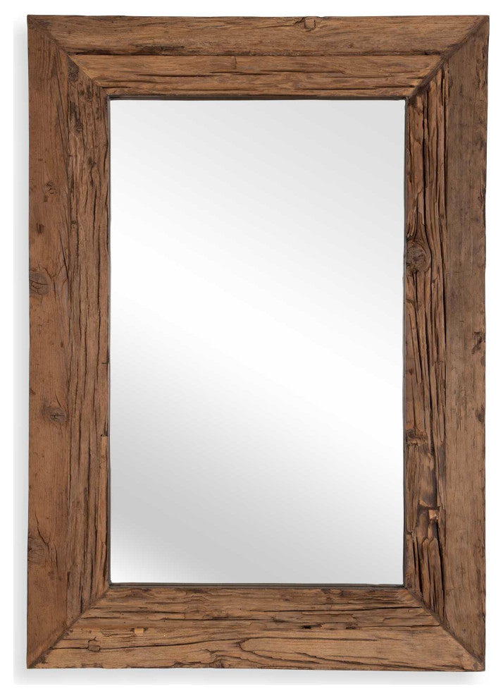 Uttermost Rennick Large Reclaimed Pine Mirror