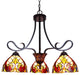CHLOE Lighting CH38632AV25-DD3 ADIA Dark Bronze 3 Light Mini Chandelier