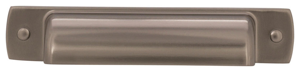 Amerock Rochdale Cabinet Cup Pull, Graphite, 3" Center-to-Center
