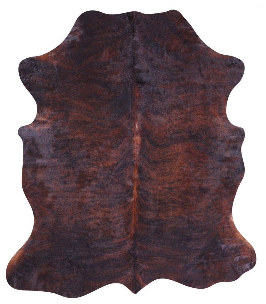 6' 6" X 5' 9" Natural Cowhide Rug C1976