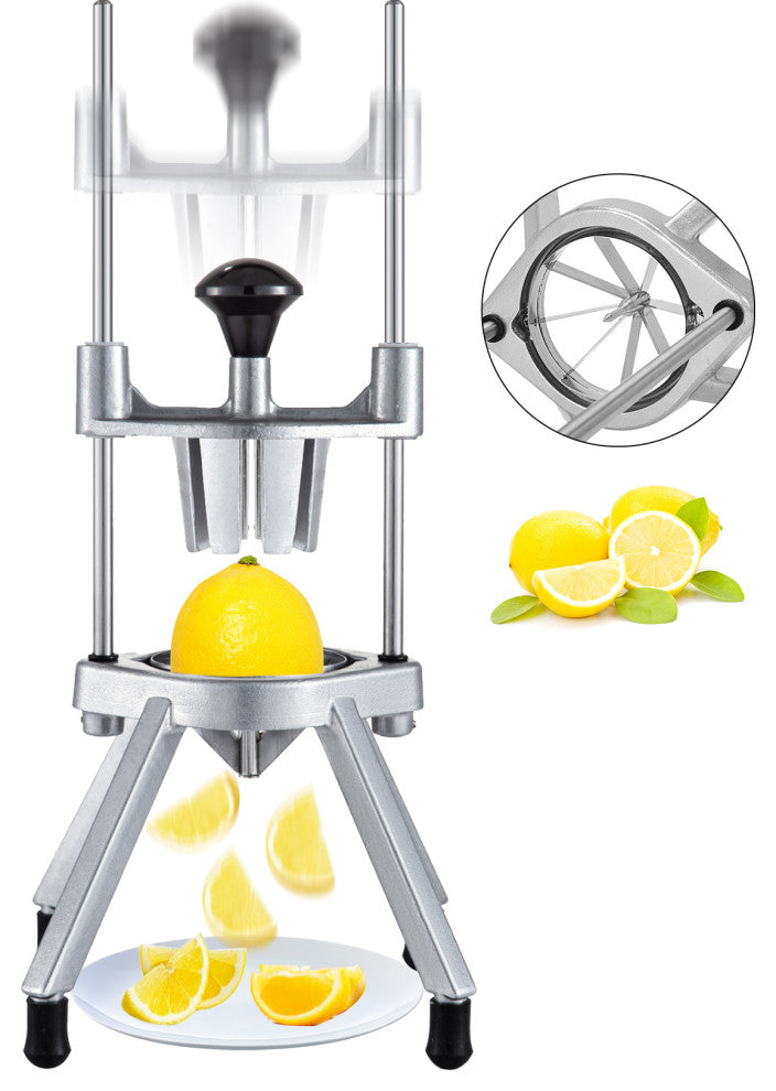 VEVOR Citrus Cutter Lemon Wedge Slicer 8-Section Cutter Slicer Stainless Steel