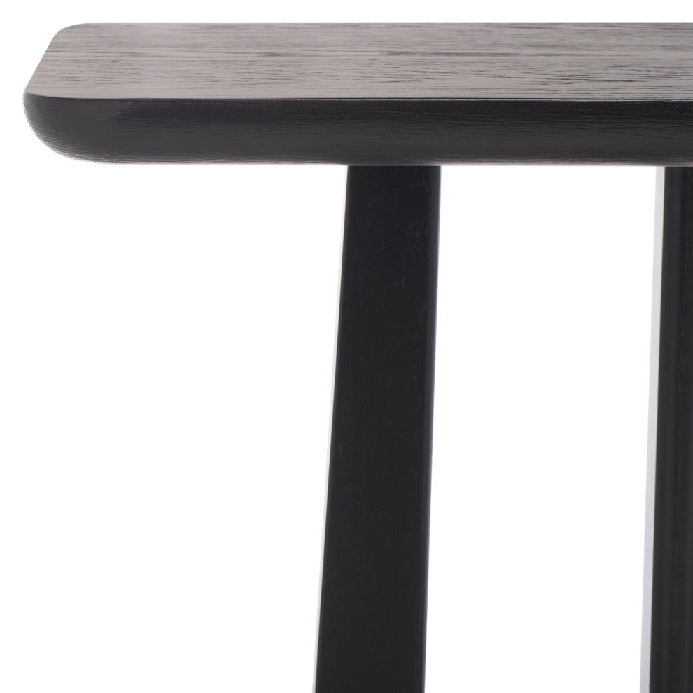 Safavieh Couture Sasha Wood Console Table, Black