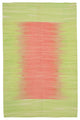 Rug N Carpet - Handmade Turkish 5' 10'' x 9' 3'' Unique Wool Kilim Rug
