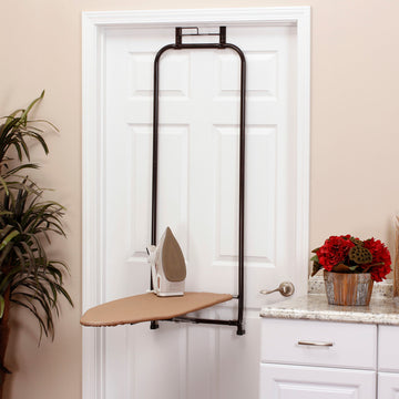 Over-The-Door Steeltop Ironing Board