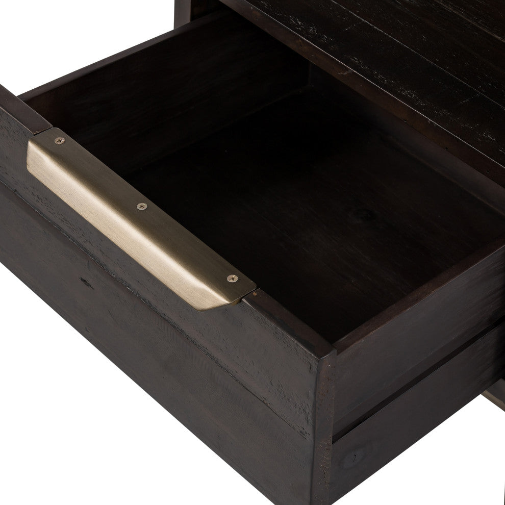 Wyeth Nightstand, Dark Carbon