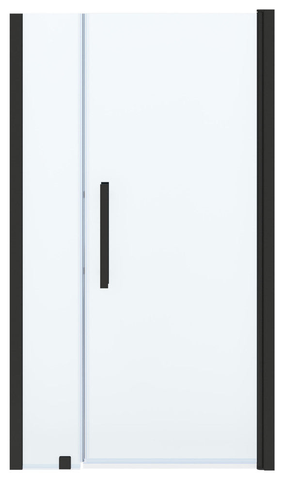 Pasadena 41 7/16-43 3/8"Wx72"H Alcove Pivot Shower Door Black