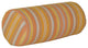 New Hope Chair Head Pillow, Orange Stripe