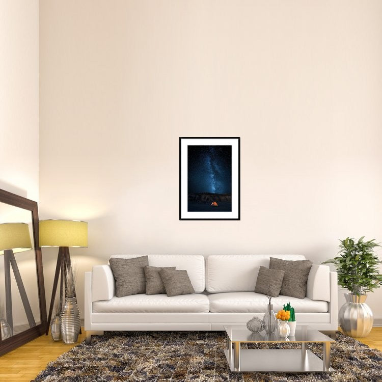 "The Sky Is My Blanket" Framed Digital Print by John Fan, 28"x38"