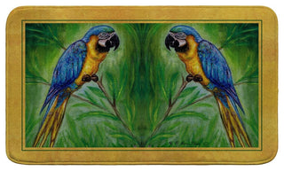 Blue Macaw Bath Mat 18x30